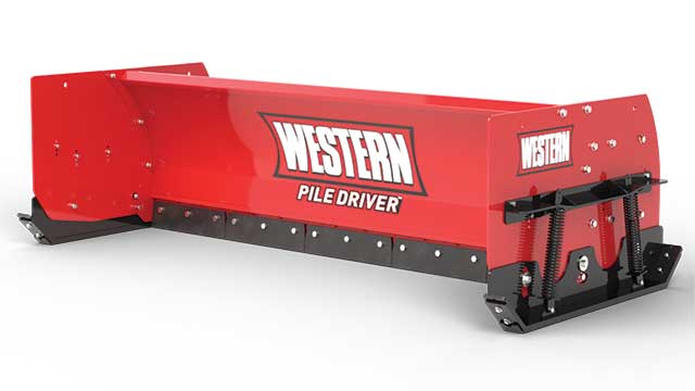 Pile Driver™ Pusher Snowplow