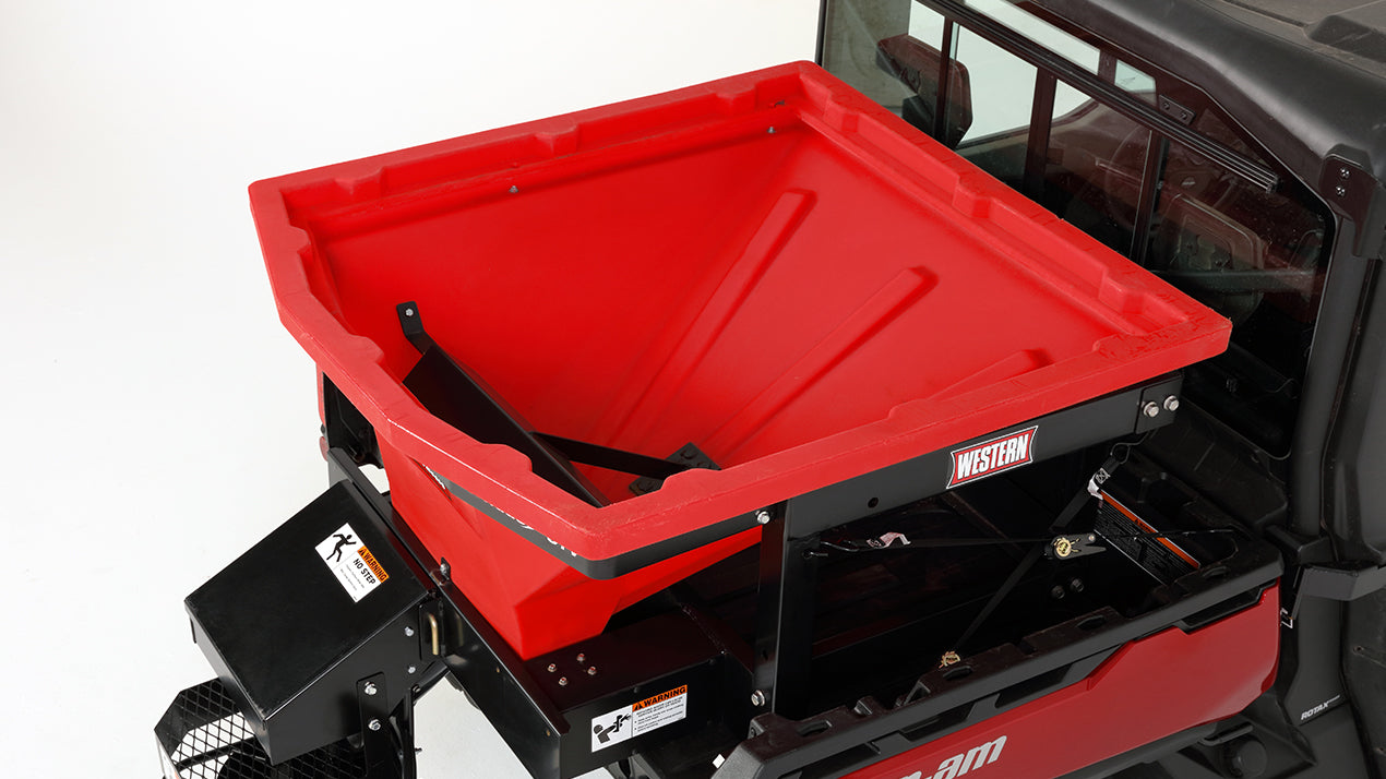 Western Tornado™ UTV Poly Hopper Spreader